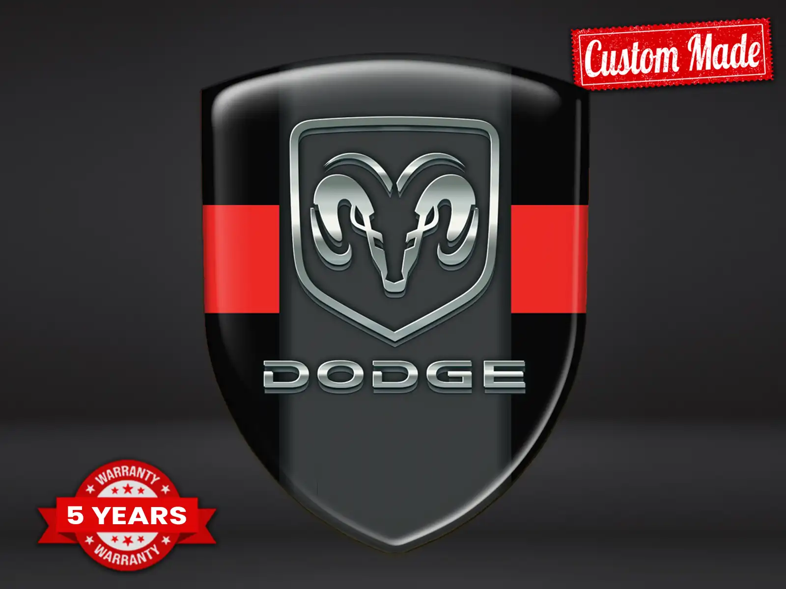 Dodge Pegatinas Automotrices Resistentes Deporte Alta Gama